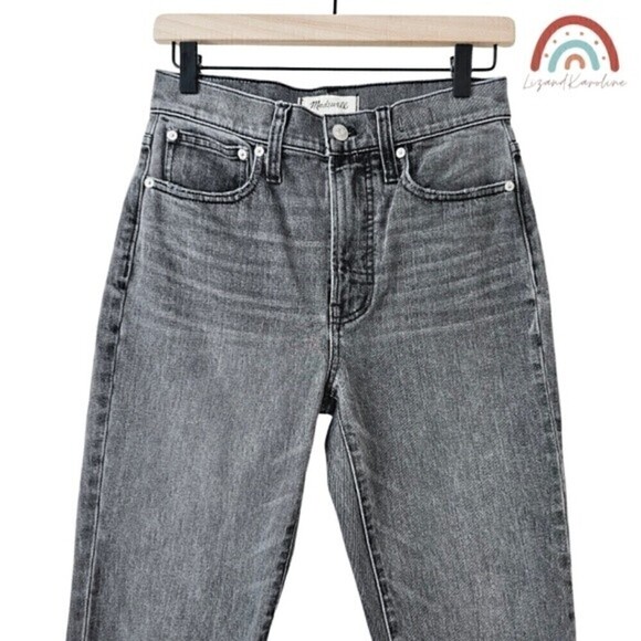 Madewell The Perfect Vintage Jean Connell Wash Ripped Edition Mom Jeans - Picture 4 of 13